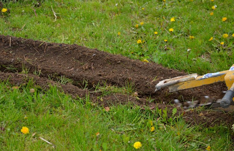 Soil Preparation for Trenching